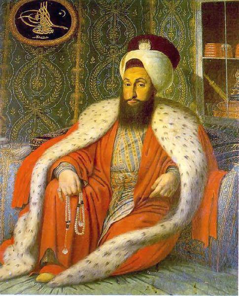 unknow artist Sultan Selim III in Audience. oil painting picture